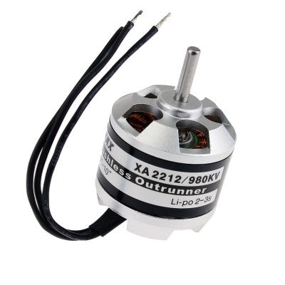 An EMAX XA2212 980KV Outrunner Brushless DC Motor