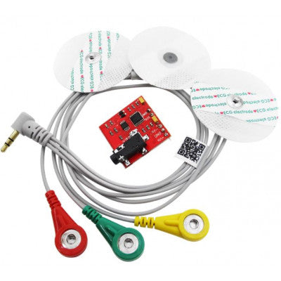 An EMG Muscle Sensor Module V3.0 with Cable And Electrodes