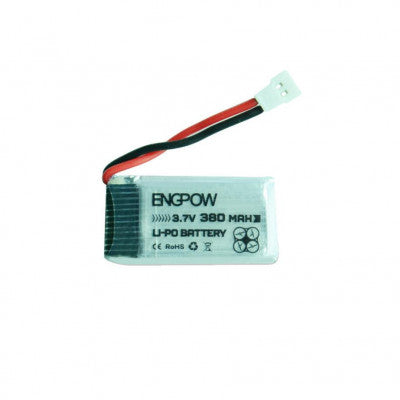 An Engpow 3.7V 380mAH (Lithium Polymer) Lipo Rechargeable Battery for RC Drone
