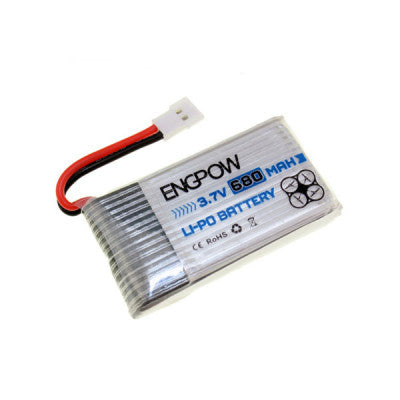 An Engpow 3.7V 680mAH (Lithium Polymer) Lipo Rechargeable Battery for RC Drone
