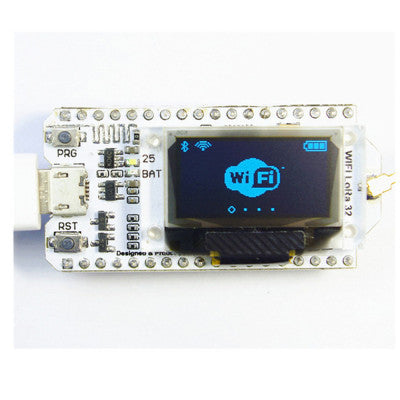 An LoRa ESP32 OLED Display Bluetooth WIFI IOT Development Board for Arduino