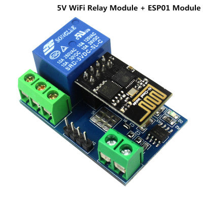 An ESP8266 WiFi 5V 1 Channel Relay Module IOT Smart Home Remote Control Switch