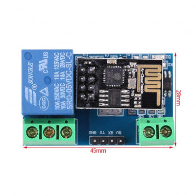 An ESP8266 WiFi 5V 1 Channel Relay Module IOT Smart Home Remote Control Switch