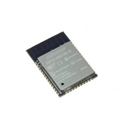 An Espressif ESP32-WROOM-32 16M 128Mbit Flash WiFi Bluetooth Module