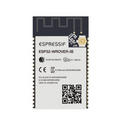An Espressif ESP32-WROVER-IB 8M 64Mbit Flash WiFi Bluetooth Module