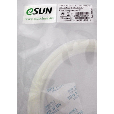 An eSun 1.75mm Nozzle Cleaning Filament 100g-Natural