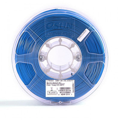 An eSun ABS+ 1.75mm 3D Printing Filament 1kg - Blue