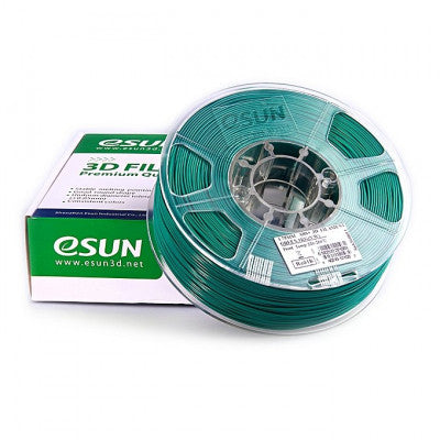 An eSun ABS+ 1.75mm 3D Printing Filament 1kg - Green