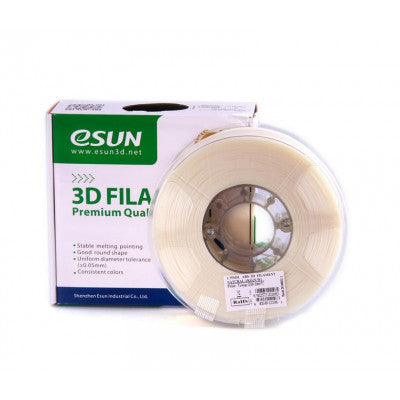 An eSun ABS+ 1.75mm 3D Printing Filament 1kg - Natural