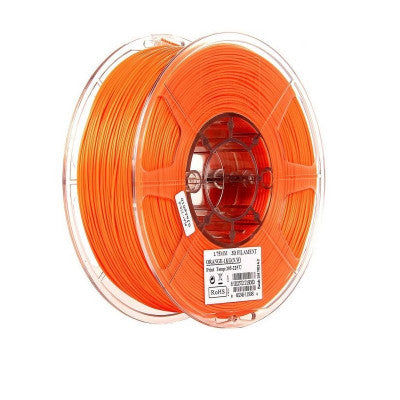 An eSun ABS+ 1.75mm 3D Printing Filament 1kg - Orange