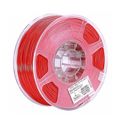 An eSun ABS+ 1.75mm 3D Printing Filament 1kg - Red