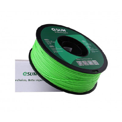 An eSun ABS+ 3D Printing Filament-Peak Green