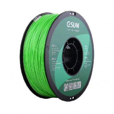 An eSun ABS+ 3D Printing Filament-Peak Green