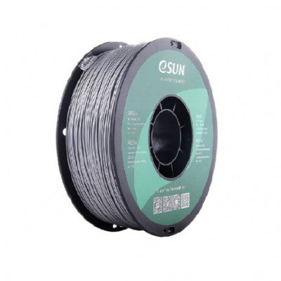 An eSun ABS+ 3D Printing Filament-Silver