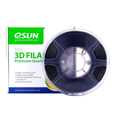 An eSun eABS Max 1.75mm 3D Printing Filament 1Kg - Black