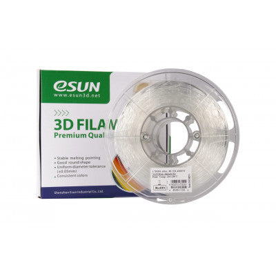 An eSun eFlex TPU 87A Flexible Filament 1.75mm 1Kg-Natural