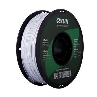 An eSun eMarble PLA Filament 1.75mm 1Kg-Natural