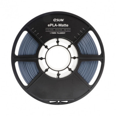 An eSUN ePLA-Matte 1.75mm 3D Printing Filament 1kg-Dark Grey