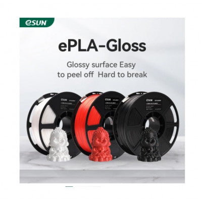 An eSUN ePLA-Matte 1.75mm 3D Printing Filament 1kg-Dark Grey