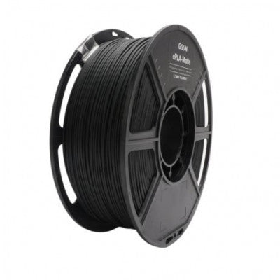 An eSUN ePLA-Matte 1.75mm 3D Printing Filament 1kg-Deep Black