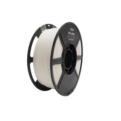 An eSUN ePLA-Matte 1.75mm 3D Printing Filament 1kg- Milky White