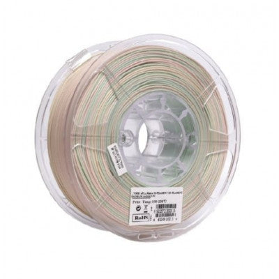 An eSun ePLA-Matte 3D Printing Filament-Rainbow