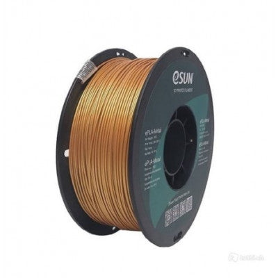 An eSun ePLA-Metal 3D Printing Filament-Gold