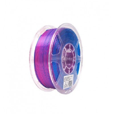 An eSun ePLA-SilkMagic 3D Printing Filament-Red Blue