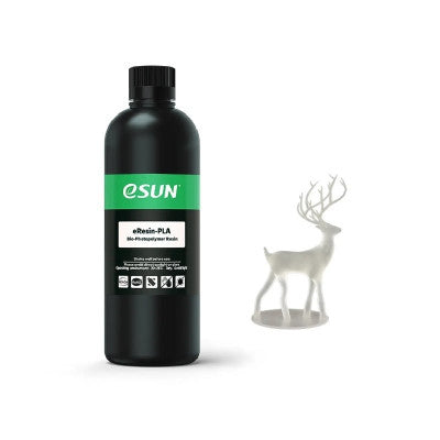An eSun eResin-PLA Bio-based resin)-Clear