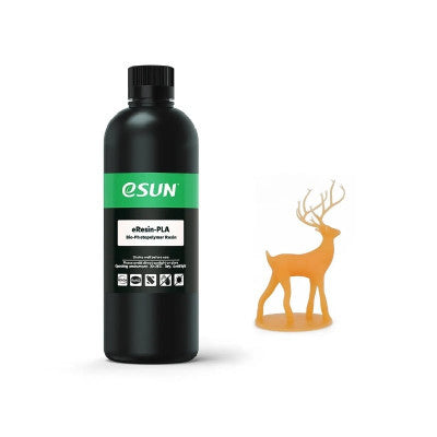 An eSun eResin-PLA Bio-based resin)-Orange