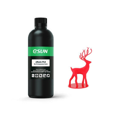 An eSun eResin-PLA Bio-based resin)-Red