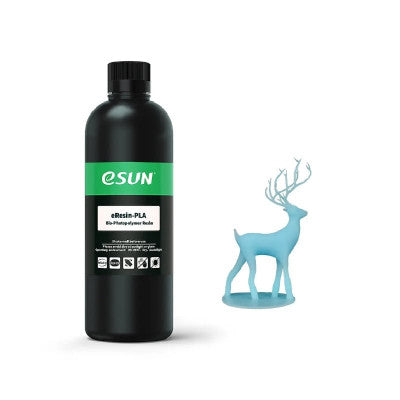 An eSun eResin-PLA Bio-based resin)-Sky Blue