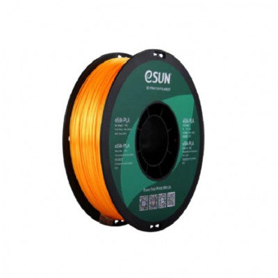 An eSun eSilk-PLA 3D Printing Filament-Dark Yellow