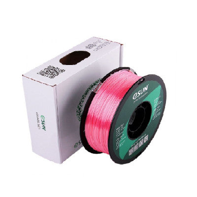 An eSun eSilk-PLA 3D Printing Filament-Pink