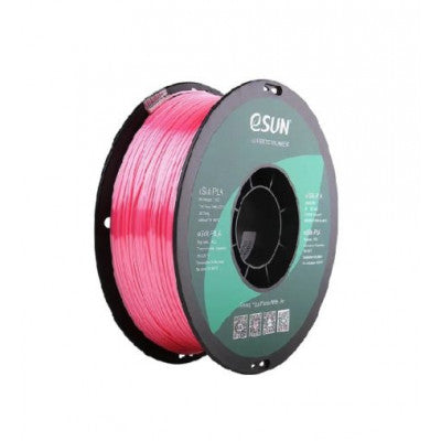 An eSun eSilk-PLA 3D Printing Filament-Pink