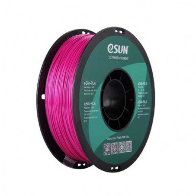An eSun eSilk-PLA 3D Printing Filament-Violet