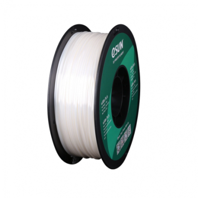 An eSUN eSilk-PLA-White-1kg/spool