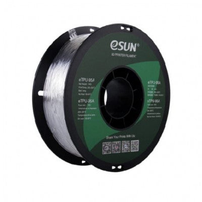 An eSun eTPU-95A 3D Printing Filament-Clear