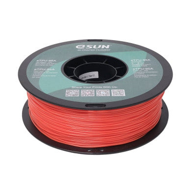 An eSun eTPU-95A 3D Printing Filament-Color Change by Temp A