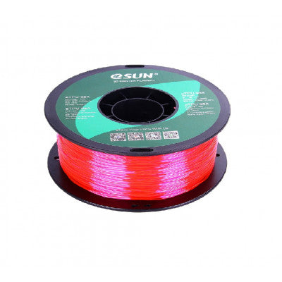 An eSun eTPU-95A 3D Printing Filament-Transparent Pink