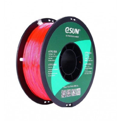 An eSun eTPU-95A 3D Printing Filament-Transparent Pink