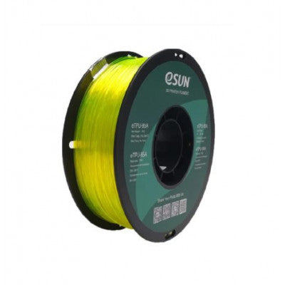 An eSun eTPU-95A 3D Printing Filament-Transparent Yellow
