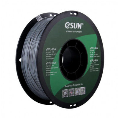 An eSUN eTPU-95A-Grey-1kg/spool