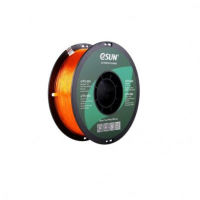 An eSUN eTPU-95A-Transparent Orange-1kg/spool