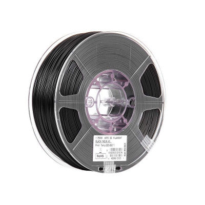 An eSUN HIPS 3D printing filament 1.75 MM Black