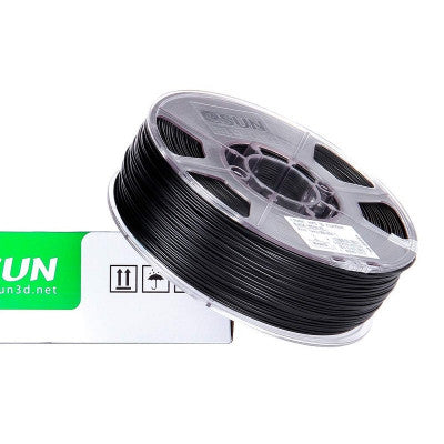 An eSUN HIPS 3D printing filament 1.75 MM Black