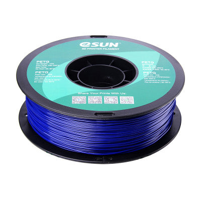 An eSun PETG 1.75mm 3D Printing Filament 1kg - Solid Blue