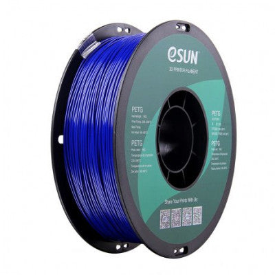 An eSun PETG 1.75mm 3D Printing Filament 1kg - Solid Blue