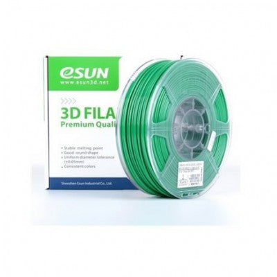 An eSun PETG 1.75mm 3D Printing Filament 1kg - Solid Green