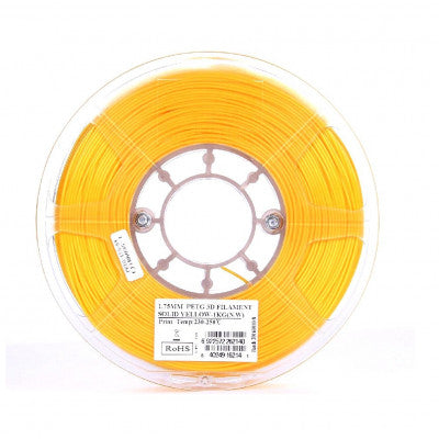 An eSun PETG 1.75mm 3D Printing Filament 1kg - Solid Yellow